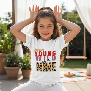 Jung, Wild und Neunter Leopard-Geburtstag T-Shirt