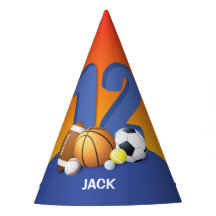 Junge 12. Geburtstag Sportbälle