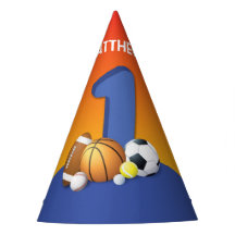 Junge 1. Geburtstag Sportbälle