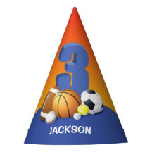 Junge 3. Geburtstag Sportbälle