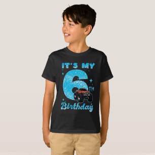 Junge 6 Jahre alte Geschenke, 6. Geburtstag Junge T-Shirt