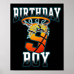 Junge 9 Jahre alt Geburtstagsgeschenke Bysketbyll  Poster