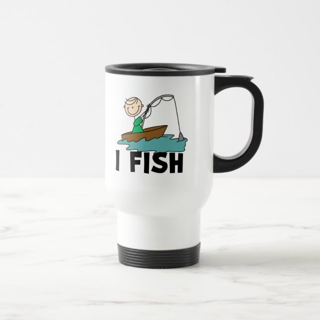 Junge Angler Reisebecher (Rechts)