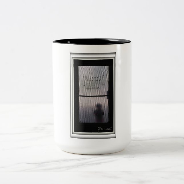 Junge-antür Zweifarbige Tasse (Mittel)