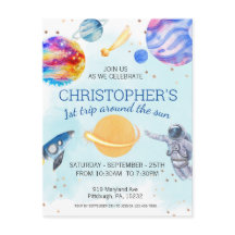 Junge Astronaut Space Geburtstagsparty