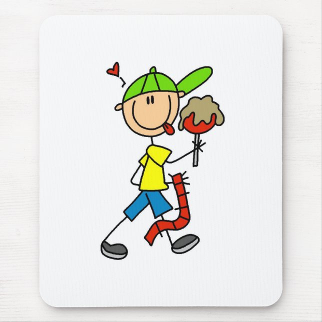 Junge auf dem Karneval Mousepad (Vorne)