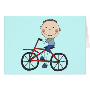 Junge auf Fahrrad-T-Shirts und Geschenken