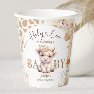 Junge Babydusche Boho Geschlecht neutral Pappbecher