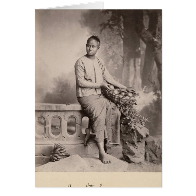 Junge birmanische Frau, c.1880 (Vorne)