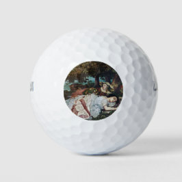 Junge Damen am Seine-Ufer (Sommer) Golfball