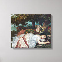 Junge Damen am Seine-Ufer (Sommer)