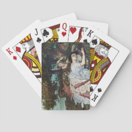 Junge Damen am Seine-Ufer (Sommer) Spielkarten