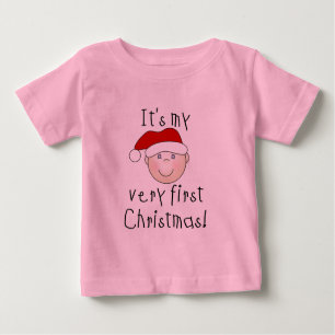 Junge, das ist mein allererstes Weihnachtsfest Baby T-shirt