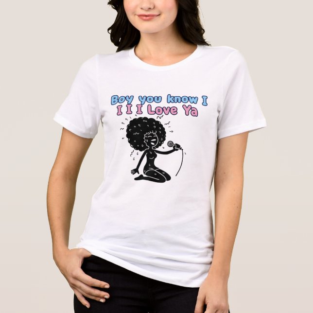 Junge, du weißt, ich liebe Ya T-Shirts (Vorderseite)