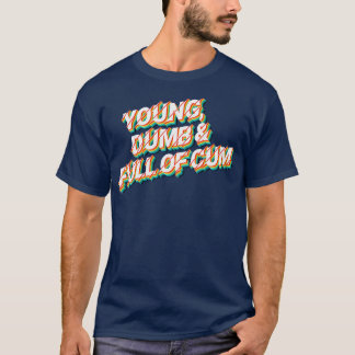 Junge Dumb voller 80er Retro Style Typografie de T-Shirt