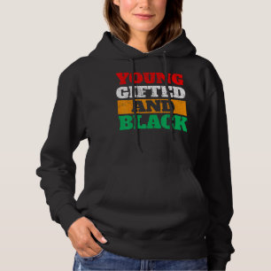 Junge Ed und schwarzer Stolz Afrikanische Geschich Hoodie
