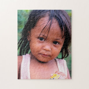 Junge Filipino-Lady Puzzle