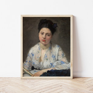 Junge Frau   Berthe Morisot Poster