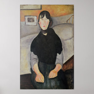 Junge Frau der Leute Poster