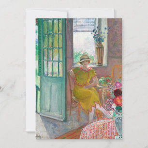 Junge Frau im blühenden Innern   Henri Lebasque