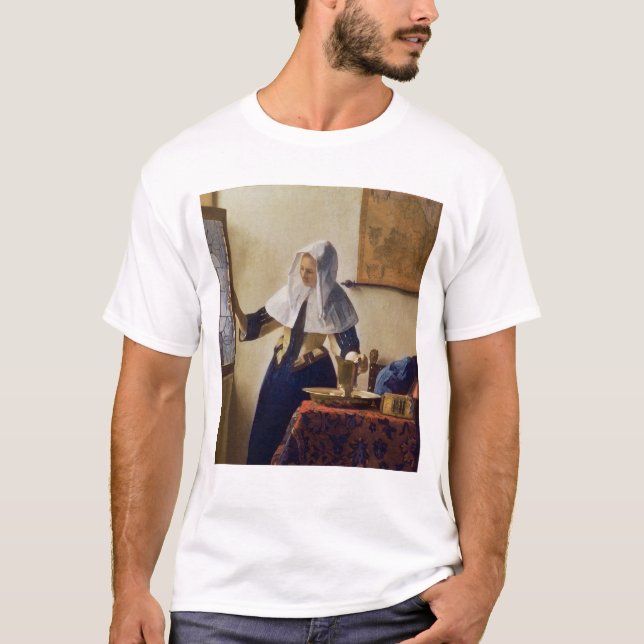 Junge Frau mit einem Wasser-Krug, c.1662 T-Shirt (Vorderseite)