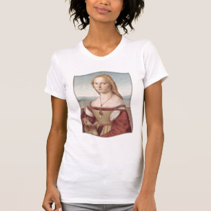 Junge Frau mit Einhorn T-Shirt
