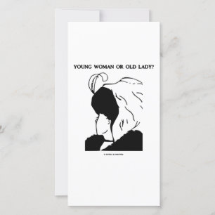 Junge Frau oder alte Dame? (optische Illusion)