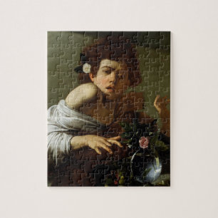 Junge gebissen durch eine Eidechse, c.1595-1600 Puzzle