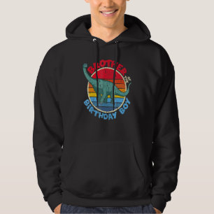 Junge Geburtstag I Bruder I Brachiosaurus I Famili Hoodie