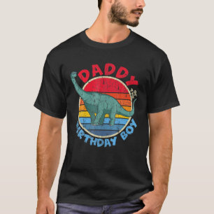 Junge Geburtstag I Daddy I Brachiosaurus I Family T-Shirt