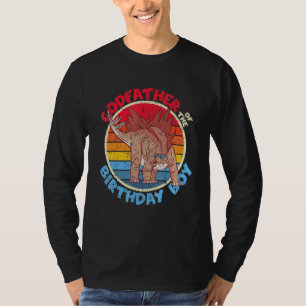 Junge Geburtstag I Godvater I Stegosaurus I Family T-Shirt