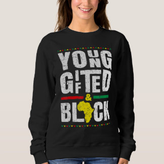 Junge Geschenke und schwarze Geschichte Afrikanisc Sweatshirt