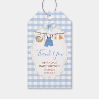 Junge Herbstkleidung Kürbis Herbst Babyparty Geschenkanhänger