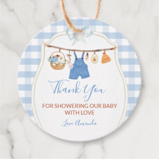 Junge Herbstkleidung Kürbis Herbst Babyparty Geschenkanhänger