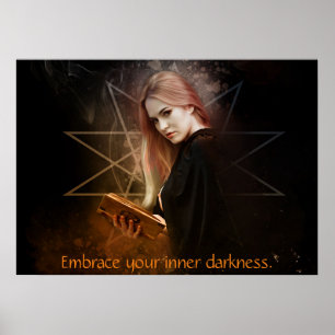 Junge Hexe Poster