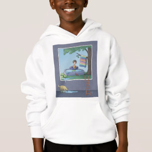 Junge im Kinderbecken Hoodie