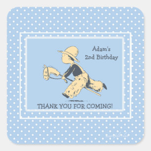 Junge im Spiel Aufkleber