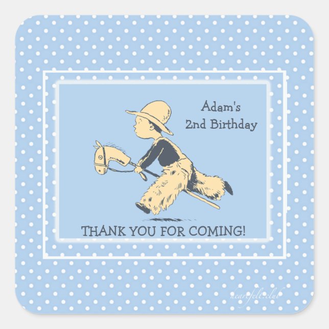 Junge im Spiel Aufkleber (Vorderseite)