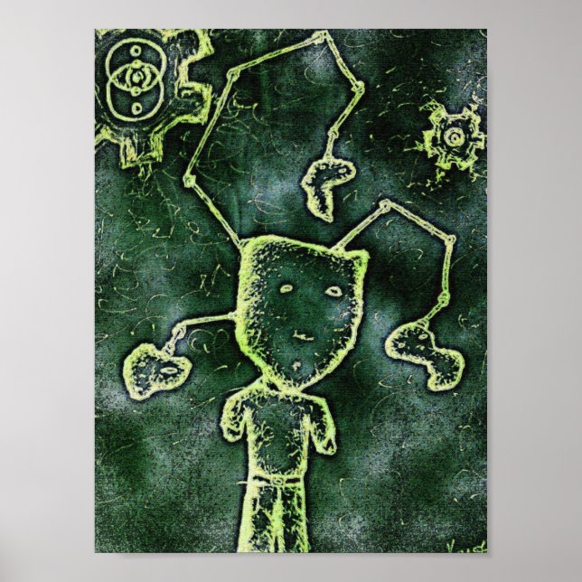 Junge in Featureplakat Poster (Vorne)