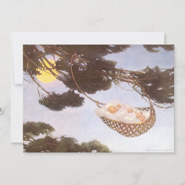 Junge in Hassoc Tree von Jessie Willcox Smith Einladung (Vorderseite)