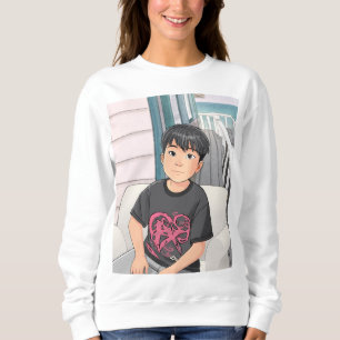 Junge ist so niedlich. sweatshirt