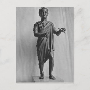 Junge Junge mit Vogel, verstorbene Republikaner Postkarte