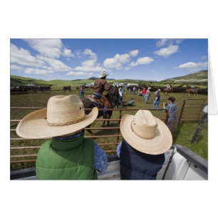 Junge Jungen auf der Hughes Ranch 2007