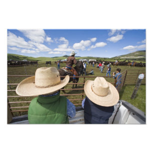 Junge Jungen auf der Hughes Ranch 2007 Fotodruck