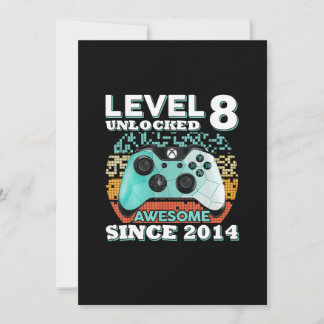 Junge Jungs, Jungs, Stufe 8 Unverriegelter Gamer Einladung