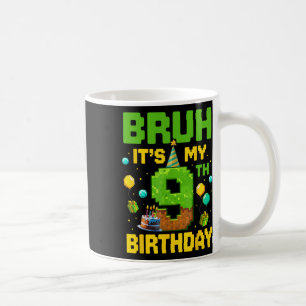 Junge Kind Geburtstag Lustig Es ist mein 9. Geburt Kaffeetasse