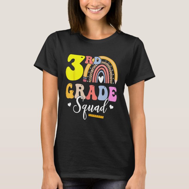 Junge Kinder in der dritten Klasse T-Shirt (Vorderseite)