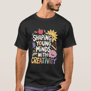 Junge Köpfe mit Kreativität formen - Inspirierende T-Shirt