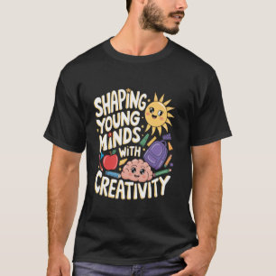 Junge Köpfe mit Kreativität formen - Inspirierende T-Shirt