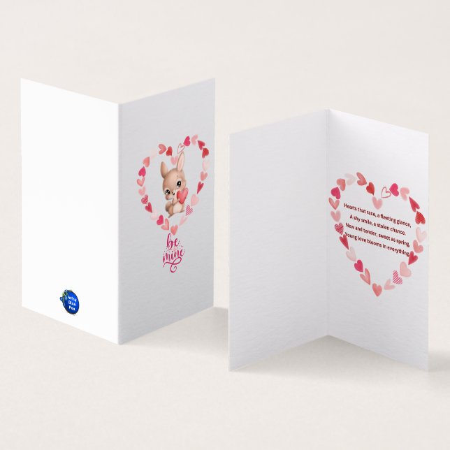 Junge Liebe (Innenseite und Außenseite)